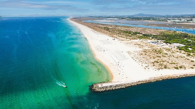 Praia de IIha de Tavira, Algarve, Portugal